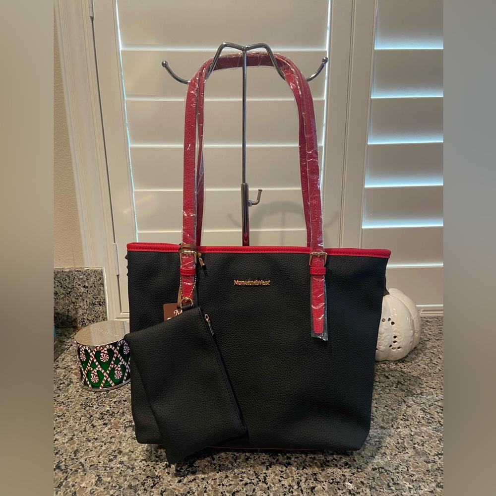 **DONATED**Montana West NWT Tote&Wristlet 2pc Set